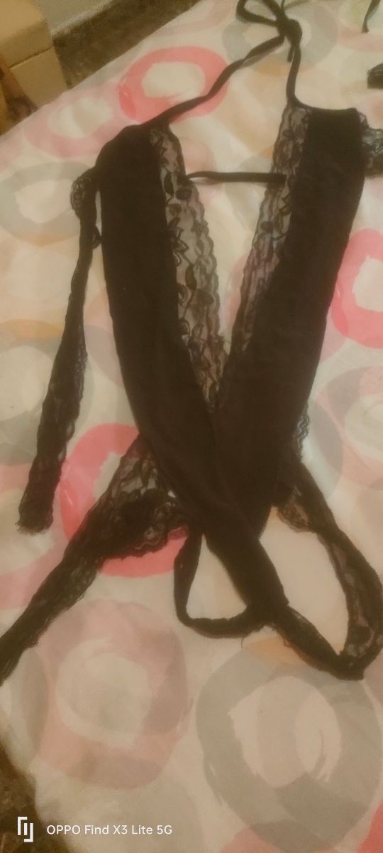 Lencería negra - Talla única