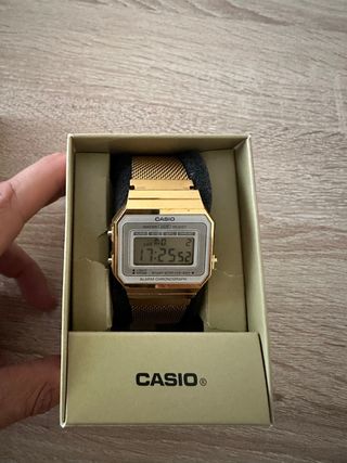 Casio A700WEMG-9AEF Reloj Dorado Vintage