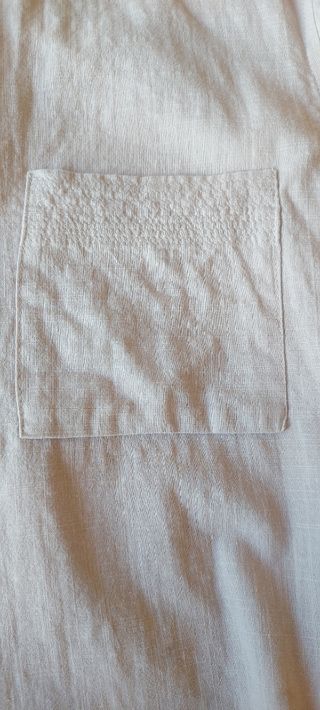Camisa lino y algodón