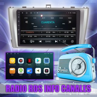 PANTALLA GPS TOYOTA AVENSIS 2009-2015 CARPLAY 4G