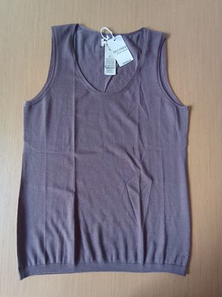 Top Falconeri malva tg L cashmere