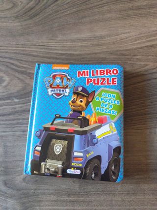 PATRULLA CANINA LIBRO PUZZLE MEDIANO