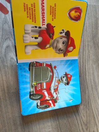 PATRULLA CANINA LIBRO PUZZLE MEDIANO