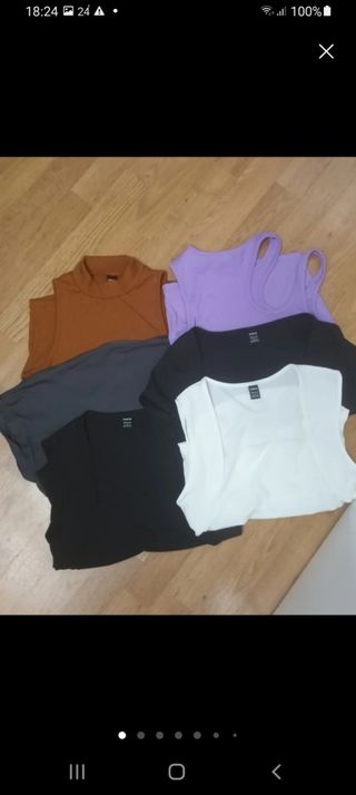 6 Camisetas Tirantes - Nuevas