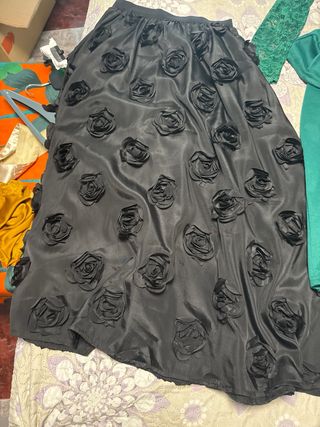 Vestidos elegantes: verde y amarillo