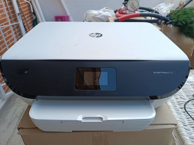 Impresora HP Envy Photo 6232 - Blanca y Negra