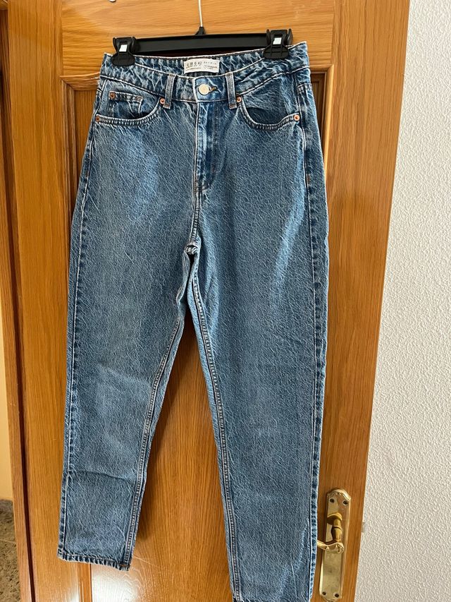 Vaqueros rectos azules