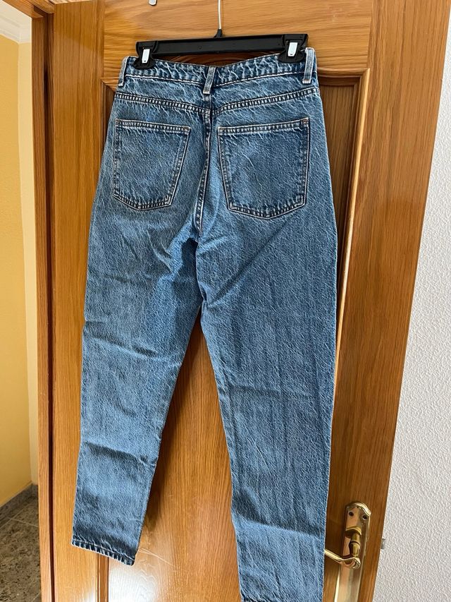 Vaqueros rectos azules