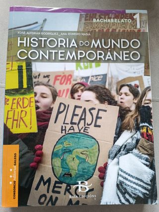 Historia do Mundo contemporáneo 1º Bach.: Proxe...