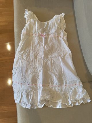 Camisón blanco niña