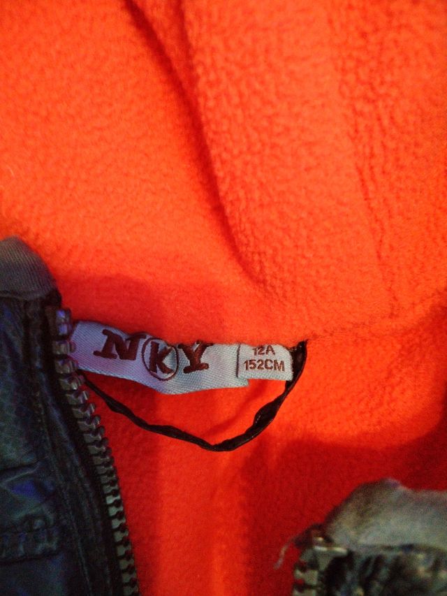 Anorak niño NKY talla 12