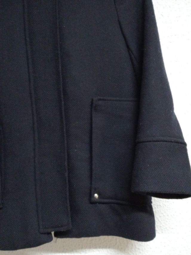 Abrigo paño niña con capucha