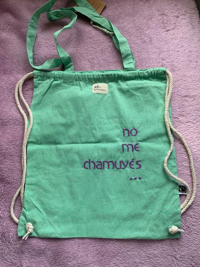 Borsa a tracolla 'No me chamuyés'