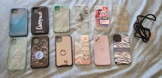 12 Fundas iPhone 11 - Variadas