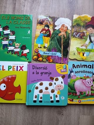 Lote cuentos infantiles en catalan

