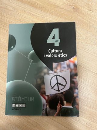 Cultura i valors ètics 4 ESO Atòmium