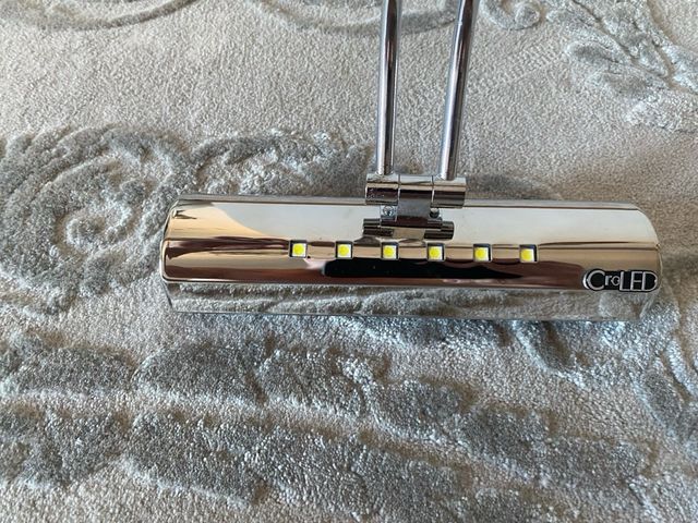 Lampara LED moderna plata