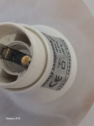 2 Lampade Abayour vetro satinato