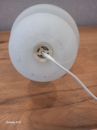 2 Lampade Abayour vetro satinato