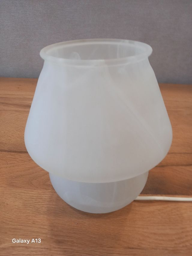 2 Lampade Abayour vetro satinato