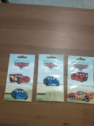 Parches Cars: Rayo McQueen & Mate