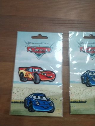 Parches Cars: Rayo McQueen & Mate