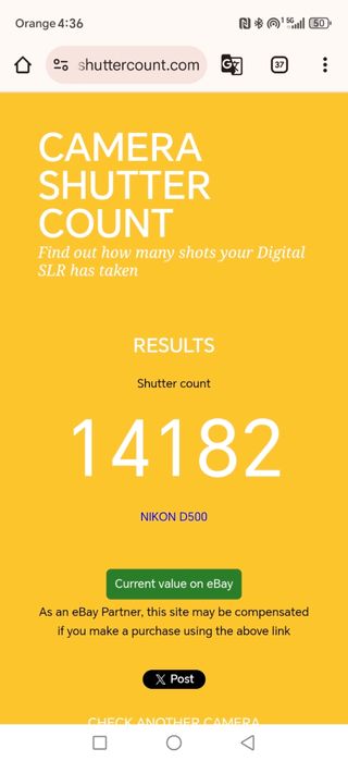 Cámara réflex Nikon D500 como nueva *ULTIMA OFERTA