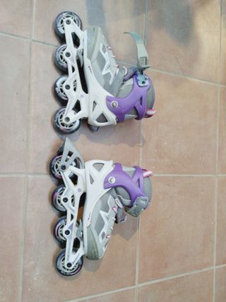 Patines en línea infantiles talla 32-35