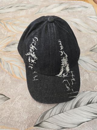 Cappellino Denim Nero