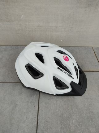 Casco bici Rockrider L - Blanco