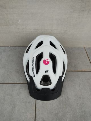 Casco bici Rockrider L - Blanco
