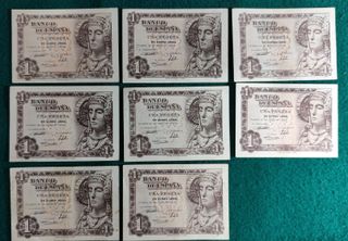 1 Peseta 1948 - Dama Elche