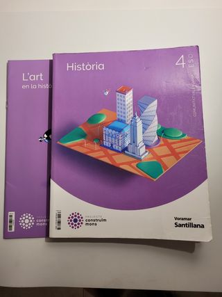 HISTORIA 4 ESO, CONSTRUIM MONS, VORAMAR SANTILLANA