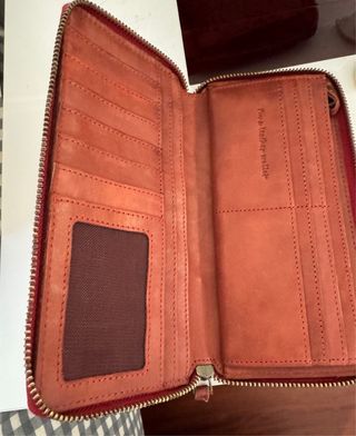 Cartera BIBA Piel Roja