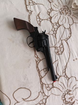 Pistola juguete antigua España
