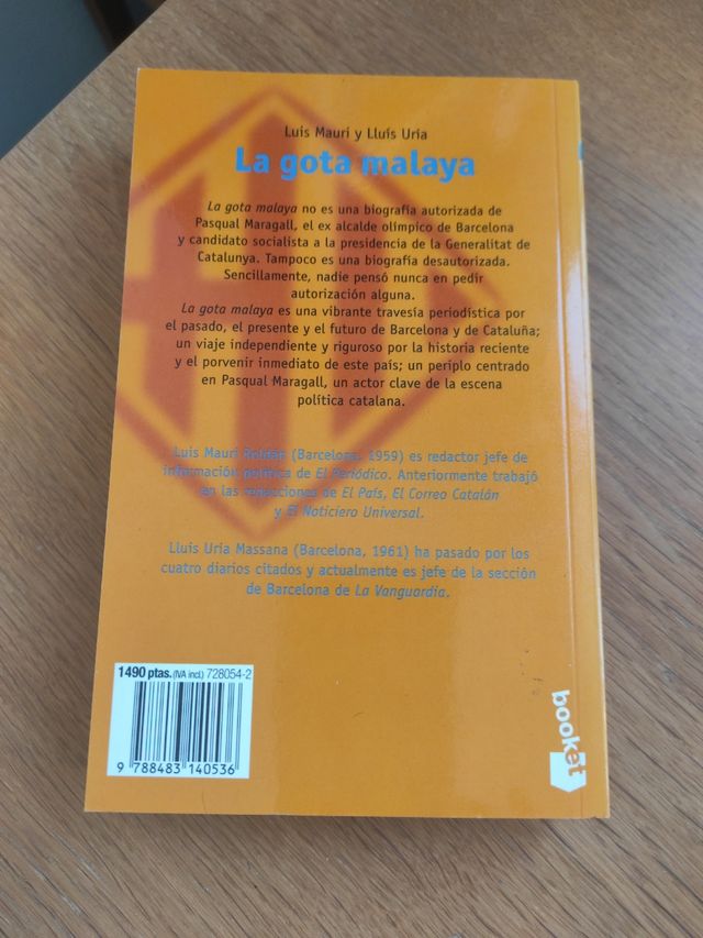 La Gota Malaya-pascual Maragall Obstinación y P...