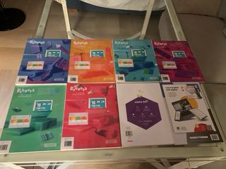 Lote de 8 Libros de 1º BTO Ciencias Tecnológicas.