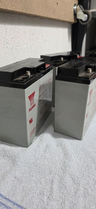 5 Baterías Yuasa NP17-121 VRLA 12V