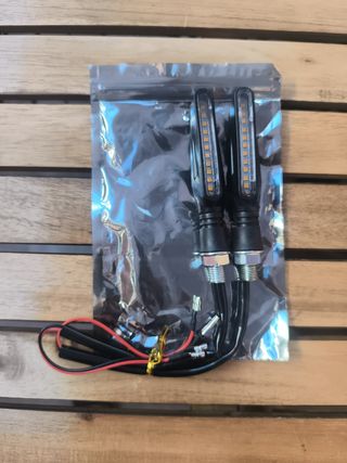 Intermitentes dinámico LED moto - 2uds