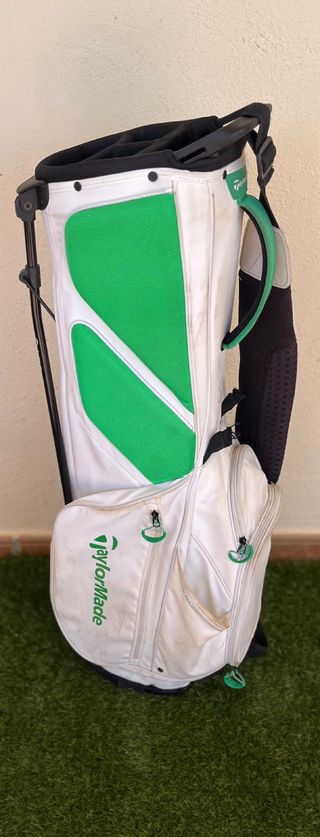 Bolsa golf TaylorMade: usada, correas modificadas