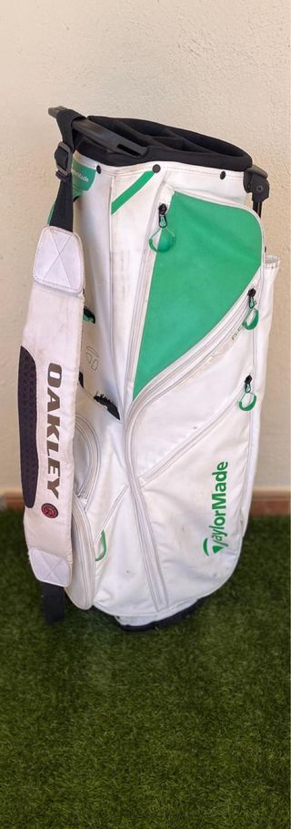 Bolsa golf TaylorMade: usada, correas modificadas