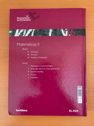 Libro Enciclopedia de Matemáticas