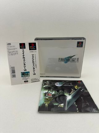Final Fantasy VII FF7 Playstation ntsc-j JAP PS1 