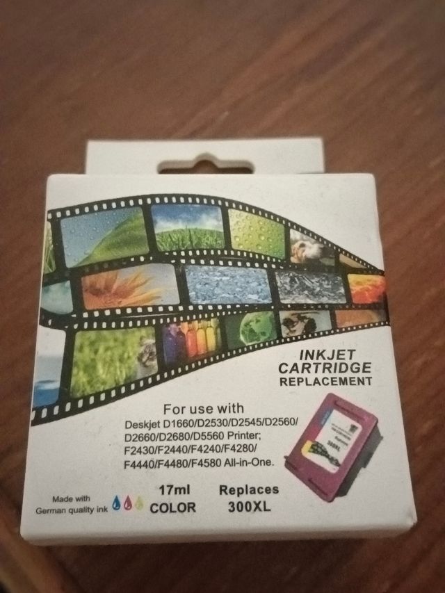 Cartucho tinta color HP 300XL