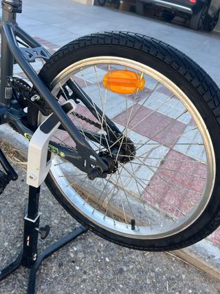 Bicicleta BMX Wipe Gris - Niño
