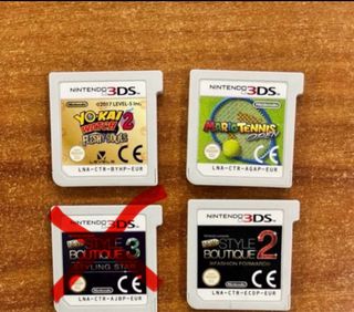 3 Juegos Nintendo 3DS