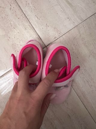 Zapatillas Unicornio Niña Rosa
