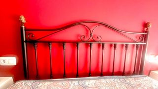Cabezal forja negro - Cama