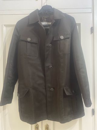 Chaqueta Gianni Versace marrón talla M/L