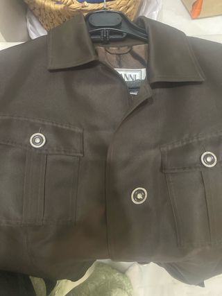 Chaqueta Gianni Versace marrón talla M/L